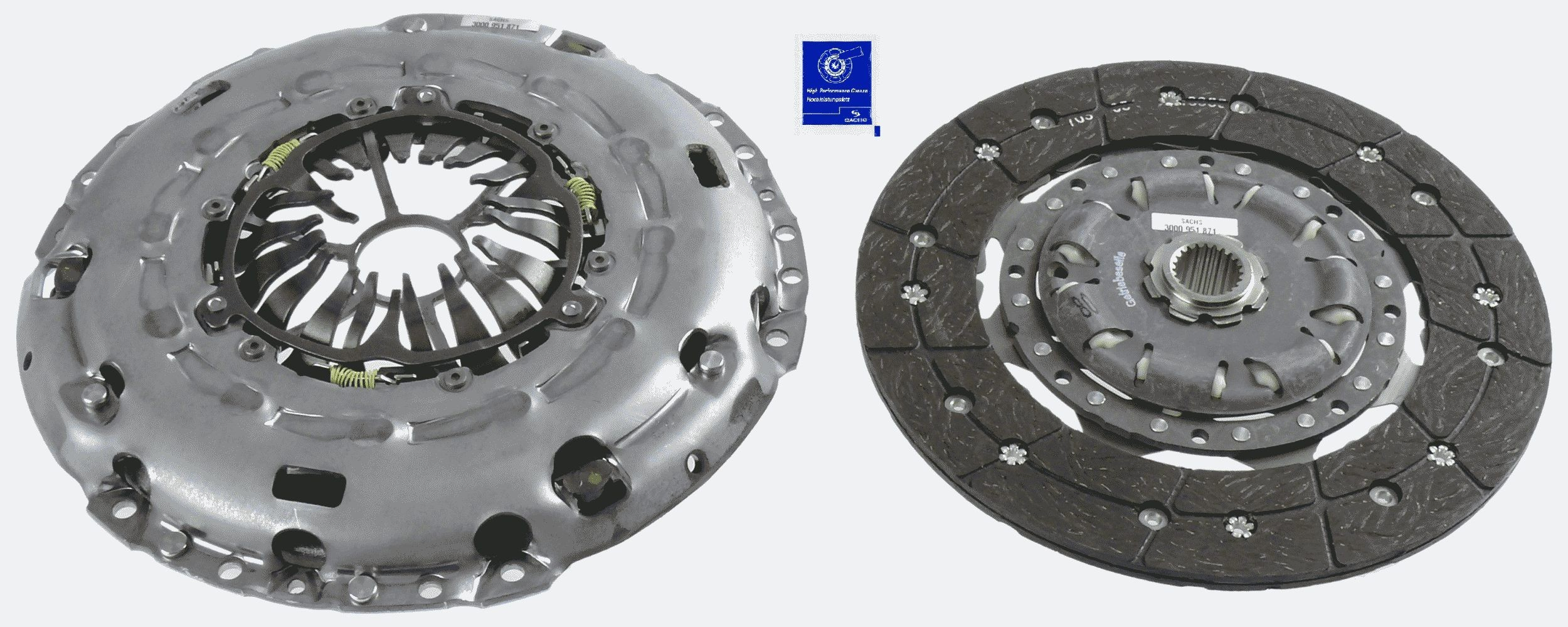 3000951871 Sachs Зчеплення в зборі