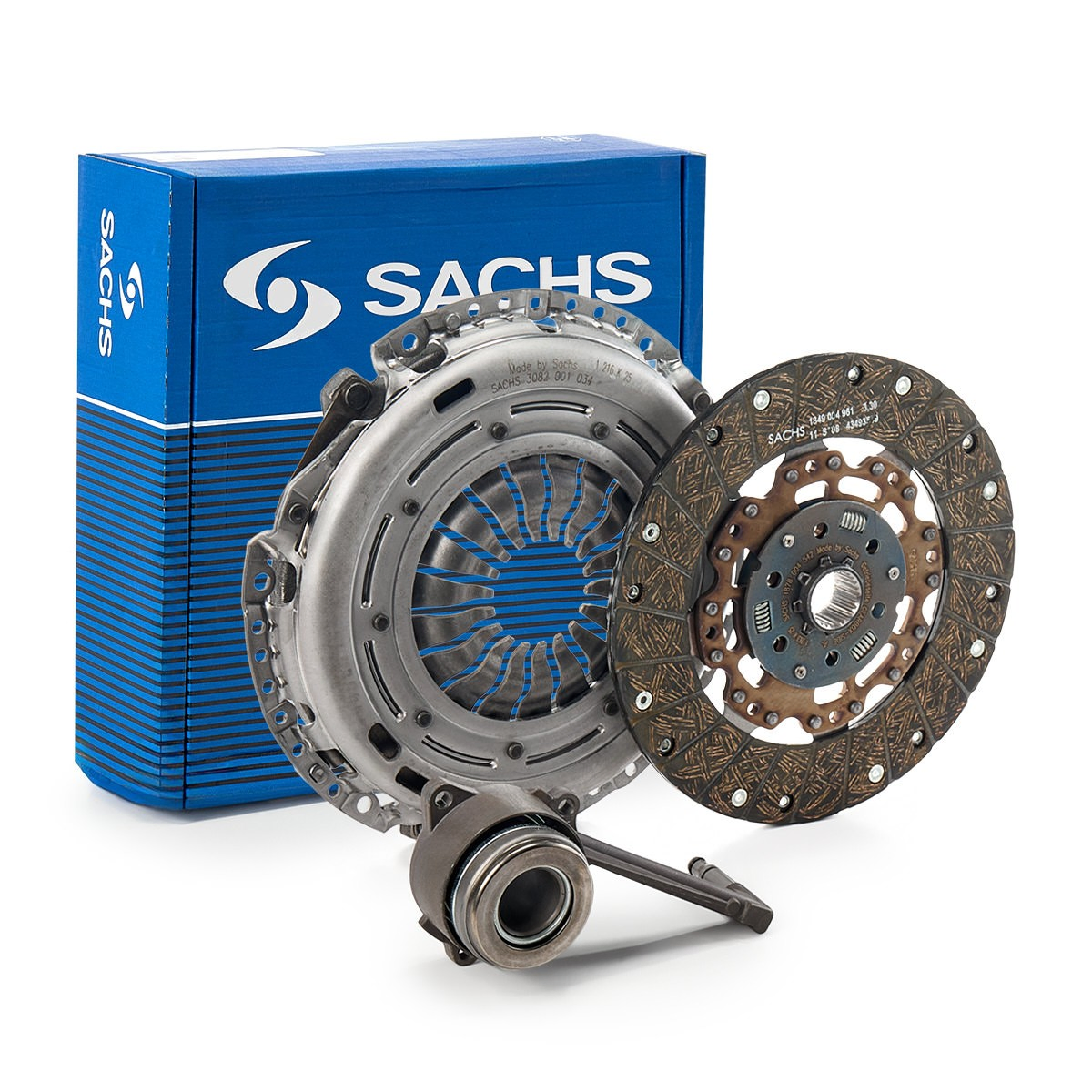 Купити 3000990210 Sachs Комплект зчеплення (диск, корзина, підшипник)