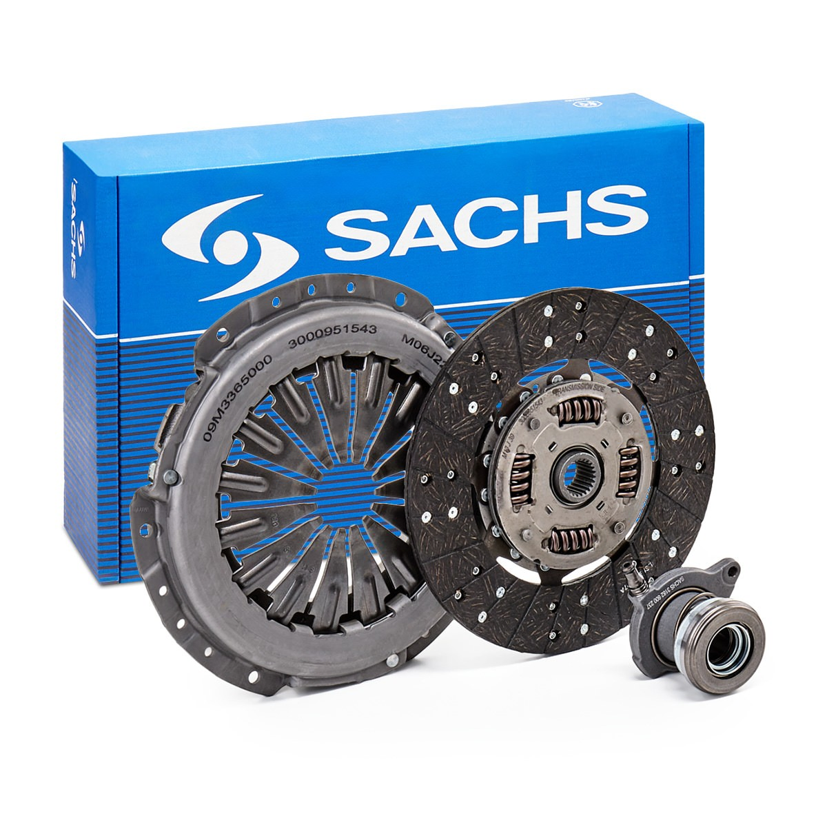 Комплект зчеплення (3 частини) Sachs 3000990327 ціна, від 308.64 USD