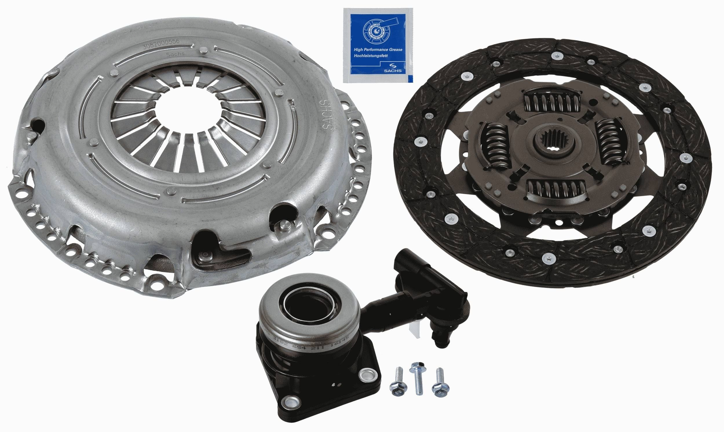 Купити 1385822 Ford Комплект зчеплення (диск, корзина, підшипник)