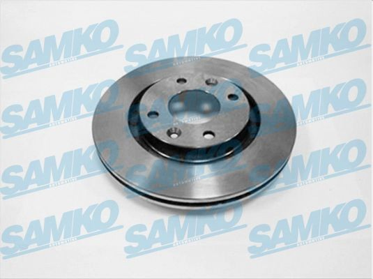 Диск гальмівний передній Samko P1002V