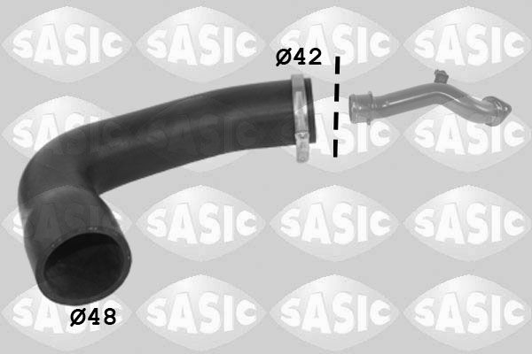 Патрубок повітряний, вихід з турбіни (наддув) Fiat/Alfa/Lancia 51984104