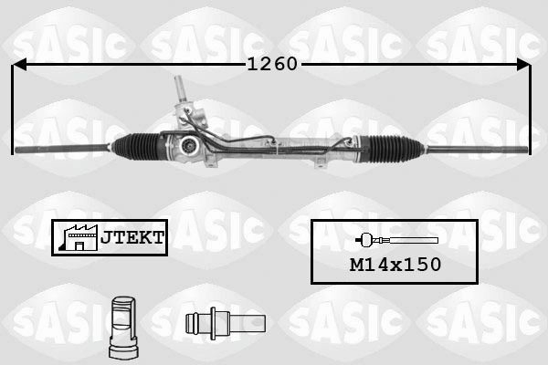  Рульова рейка Citroen C4 1