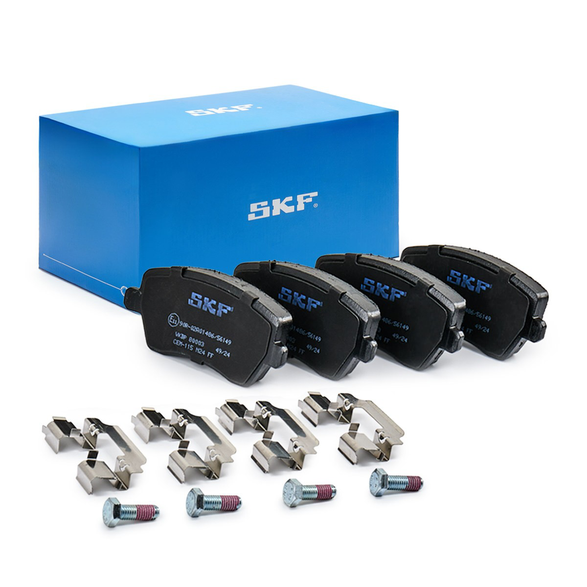 Купити VKBP80003 SKF Колодки гальмівні передні, дискові