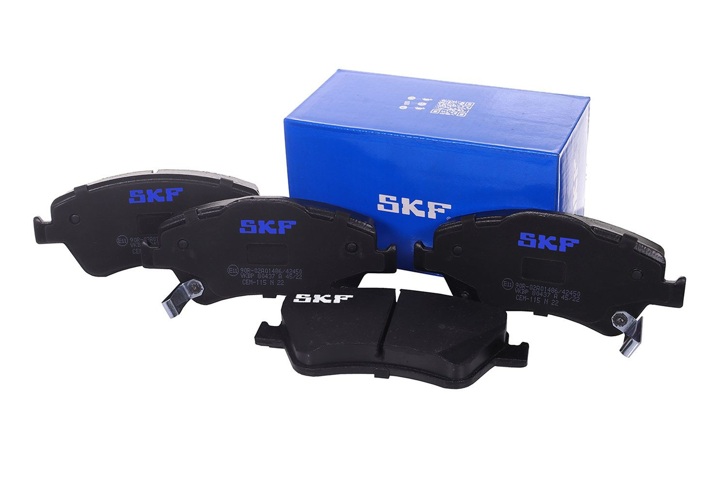 Гальмівні колодки SKF VKBP80437A ціна, від 23.41 USD