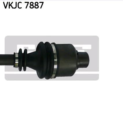 VKJC7887 SKF Приводи передніх коліс (вали карданні піввісь переднього моста)