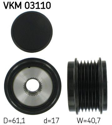 VKM03110 SKF Обгонна муфта генератора
