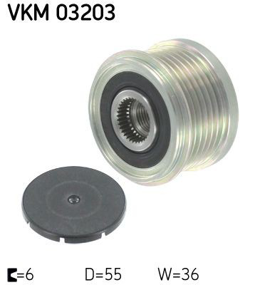VKM03203 SKF Обгонна муфта генератора
