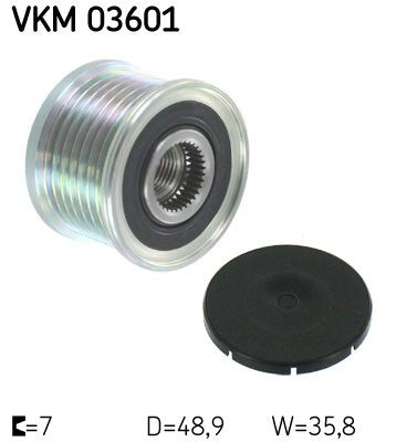 VKM03601 SKF Обгонна муфта генератора