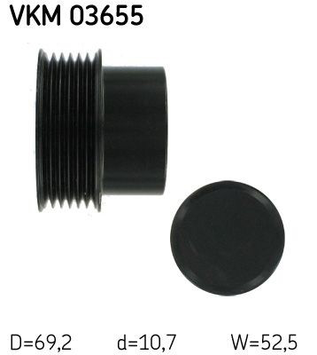 Муфта генератора SKF VKM03655