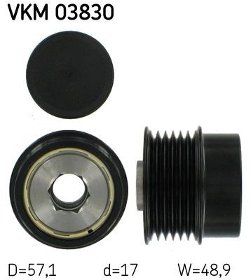 VKM03830 SKF Обгонна муфта генератора
