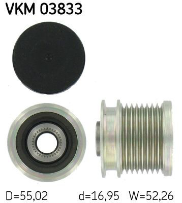 VKM03833 SKF Обгонна муфта генератора