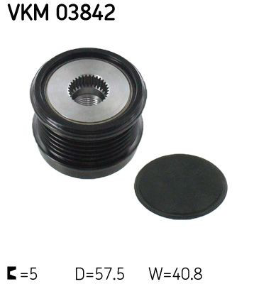 VKM03842 SKF Обгонна муфта генератора