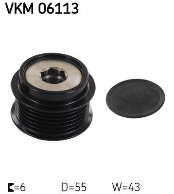 VKM06113 SKF Обгонна муфта генератора