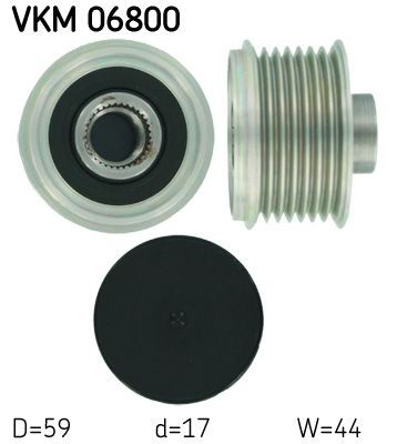 VKM06800 SKF Обгонна муфта генератора