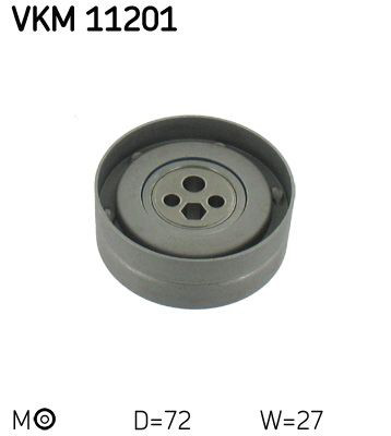 Ролик натяжителя ременя газорозподілу SKF VKM11201 ціна, від 24.01 USD