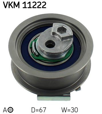 Ролик натяжителя ременя газорозподілу SKF VKM11222 ціна, від 19.00 USD