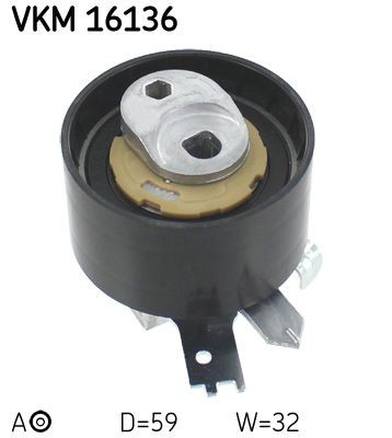 VKM16136 SKF Ролик натягувач