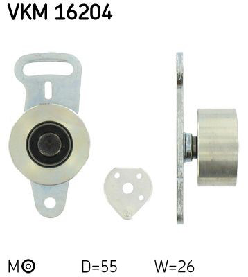 Ролик натяжителя ременя газорозподілу SKF VKM16204 ціна, від 31.73 USD