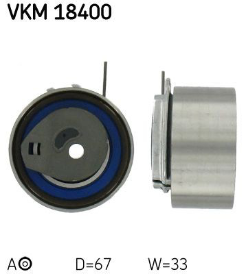 Натягувач ременя ГРМ SKF VKM18400 ціна, від 28.72 USD