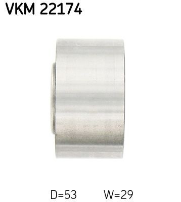 Ролик ременя ГРМ, паразитний SKF VKM22174