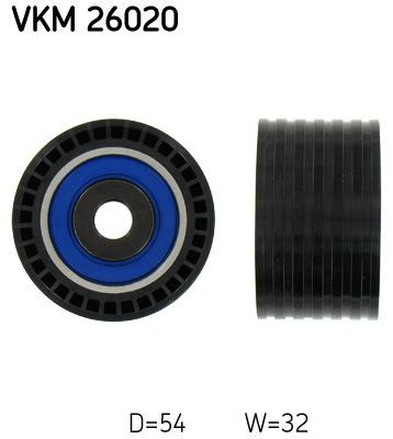 VKM26020 SKF Паразитний провідний ролик