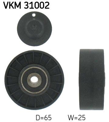 VKM31002 SKF Ролик приводного ременя, паразитний