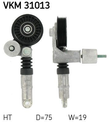 VKM31013 SKF Натяжна планка поліклинового ременя