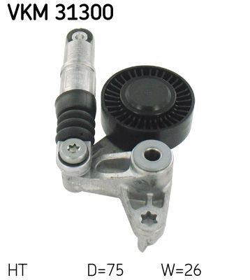 Натягувач приводного ременя SKF VKM31300 ціна, від 53.99 USD