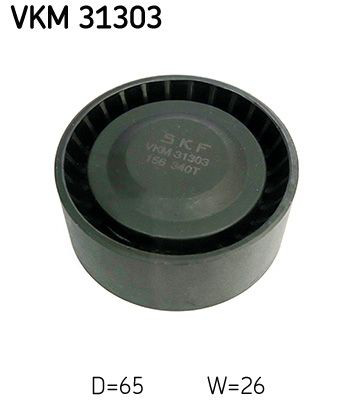 VKM31303 SKF Ролик приводного ременя, паразитний