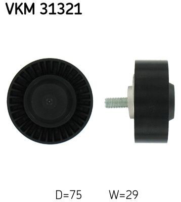 VKM31321 SKF Ролик приводного ременя, паразитний