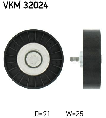 VKM32024 SKF Ролик приводного ременя, паразитний
