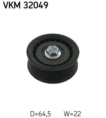VKM32049 SKF Ролик приводного ременя, паразитний