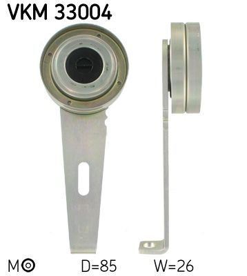 VKM33004 SKF Ролик натяжителя ременя агрегатів