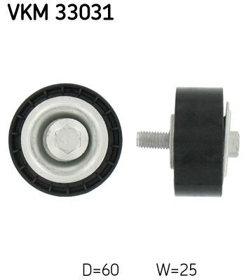 VKM33031 SKF Ролик натяжителя ременя агрегатів
