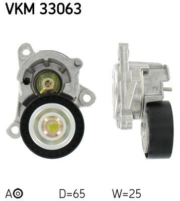 VKM33063 SKF Натяжна планка поліклинового ременя