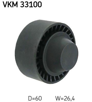 VKM33100 SKF Ролик приводного ременя, паразитний