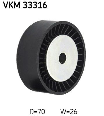 Купити VKM33316 SKF Ролик приводного ременя, паразитний