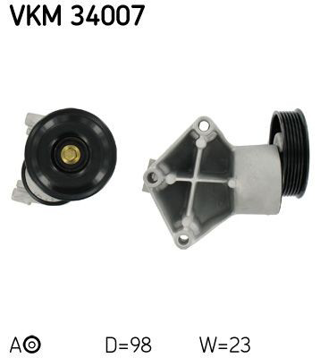 VKM34007 SKF Натяжна планка поліклинового ременя