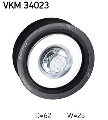 Ролик приводного ременя, паразитний SKF VKM34023