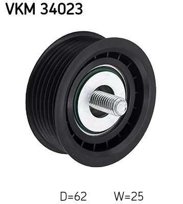 VKM34023 SKF Ролик приводного ременя, паразитний