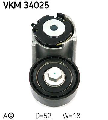 Натягувач приводного ременя SKF VKM34025 ціна, від 60.33 USD