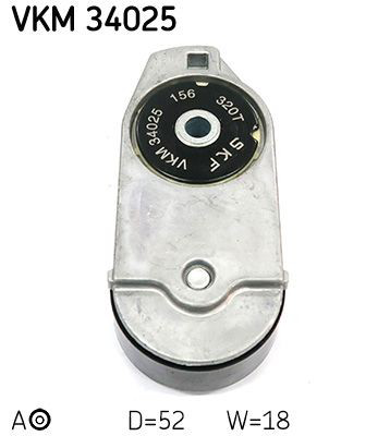 Купити VKM34025 SKF Натягувач приводного ременя
