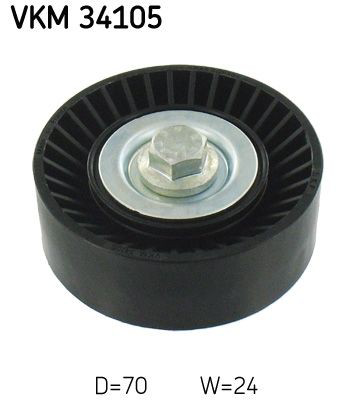 VKM34105 SKF Ролик приводного ременя, паразитний