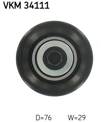 Ролик приводного ременя, паразитний SKF VKM34111 ціна, від 23.38 USD