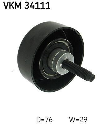 VKM34111 SKF Ролик приводного ременя, паразитний