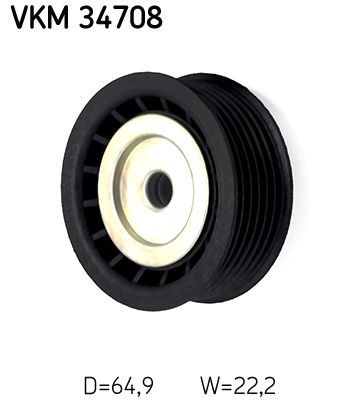 Ролик ременя ГРМ, паразитний SKF VKM34708