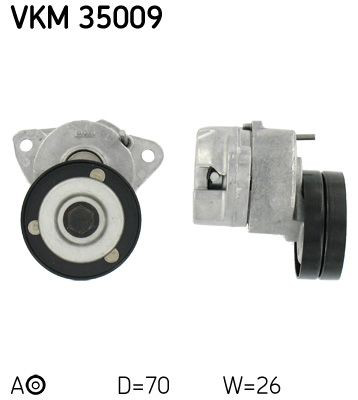 VKM35009 SKF Натяжна планка поліклинового ременя