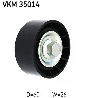 Ролик приводного ременя, паразитний SKF VKM35014