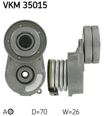 VKM35015 SKF Натяжна планка поліклинового ременя